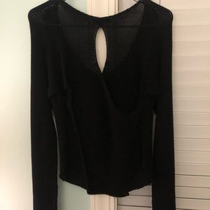 American eagle-Don’t Ask Why brand black sweater